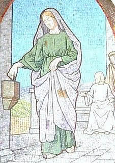 La veuve dépose ses deux pièces