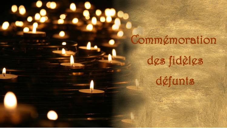 Homélie du 2 novembre - messe de 11 heure