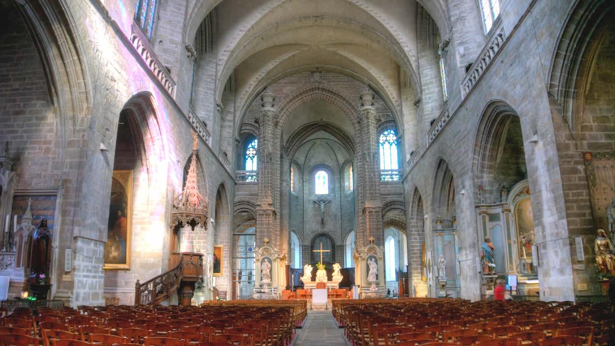 Vue panoramique de la cathédrale